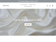 Tablet Screenshot of beejoya.com